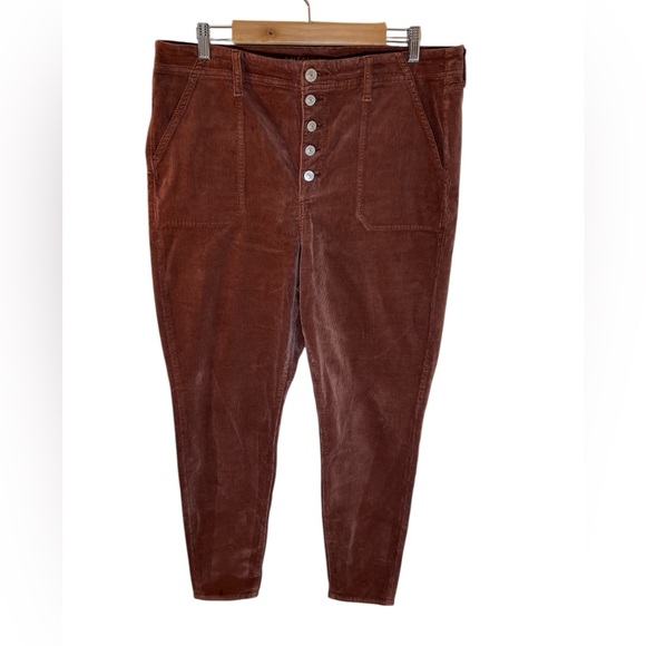 Women’s Super Stretch Corduroy Skinny Pants - Picture 1 of 5